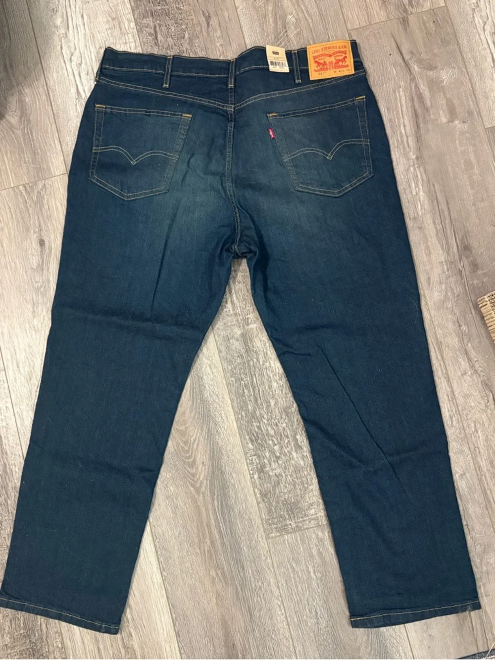 Levi's Men's Dark Blue Straight Jeans